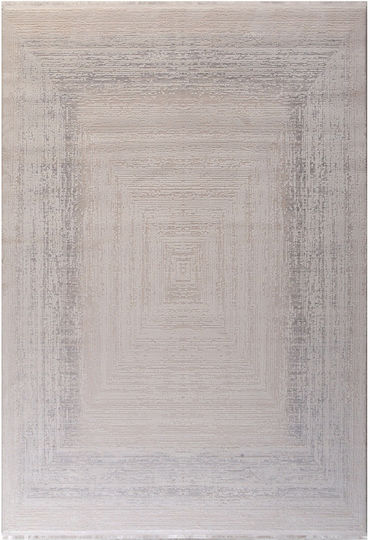 Tzikas Carpets 72484 Teppich Rechteckig Synthetisch,Polyester/Cotton/Leather White