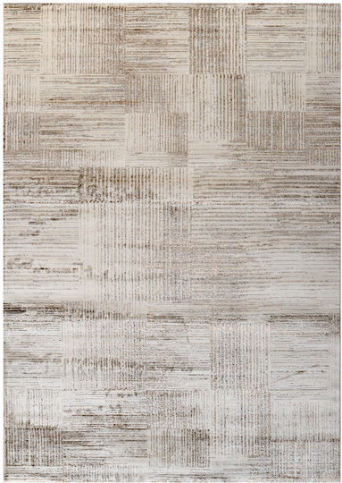 Tzikas Carpets 75252-μπεζ Χαλί Ορθογώνιο Μπεζ-καφέ 133x190cm