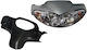 Headlight Mask Yamaha Crypton 115 Silver 2 Bulbs Headlight Mask Speedometer Complete