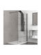 Free People Fixed Side for Shower 30x200cm Black