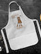 Koupakoupa Tung Tung Tung Sahur Kids Apron White 22x40cm