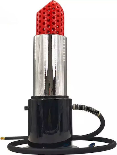 Floral Ναργιλές Μονός Ασήμι 55cm