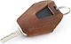 Leather Car Key Cover Wunderlich Bmw R 1300 Gs Adv Keyless Ride Brown