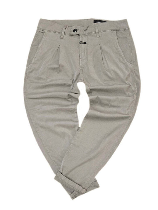Pantaloni Bărbați Regular Fit Kaki Deschis