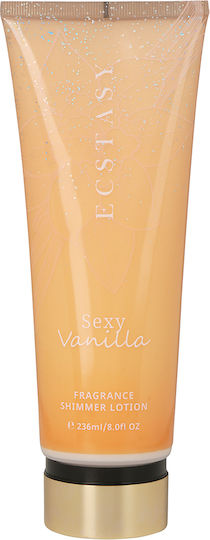 Ecstasy Perfumes Ecstasy Moisturizing Cream Body with Aroma Vanilla 236gr
