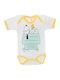 Nina Club Kurzärmelig White/Yellow