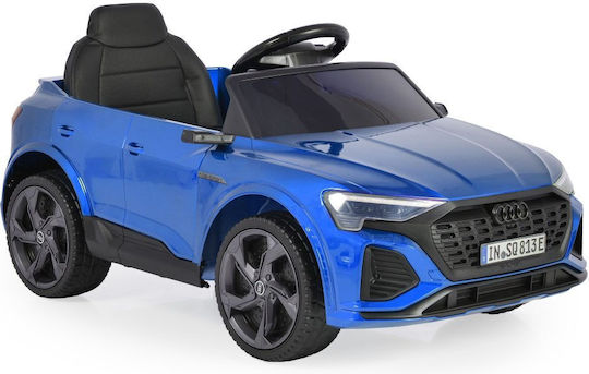 Audi SQ8 Cu Un Loc Cu Telecomandă Inspirat 12 Volți Albastru Pentru 3+ Ani