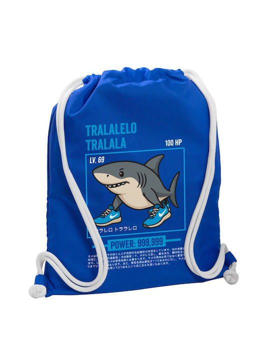 Koupakoupa Tralalero Tralala Gym Backpack Blue