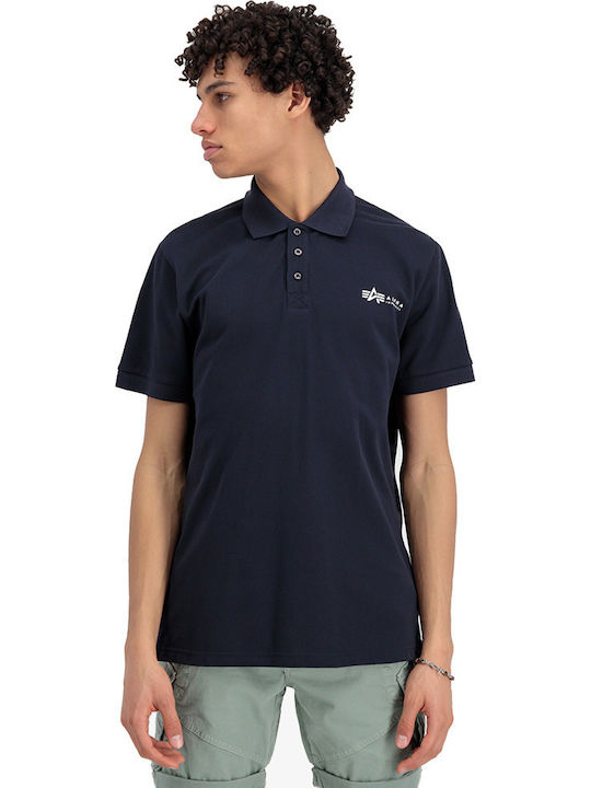 Alpha Industries Basic Small Polo Μπλούζα Κοντο...