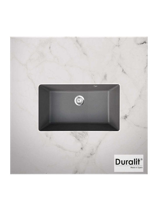 Duralit Unterbau Spüle aus Verbundgranulat B76xT50cm