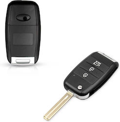 Foldable Key Shell Kia 3 Buttons Blade Toy48