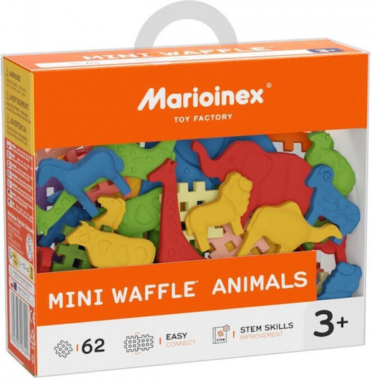 Marioinex Animals Building Blocks for Ages 3+ 62 Pieces