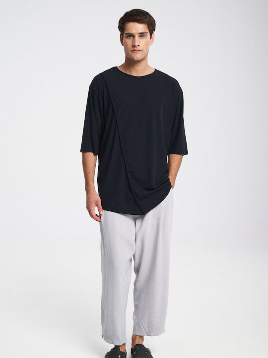 Achrome Bluse Schwarz