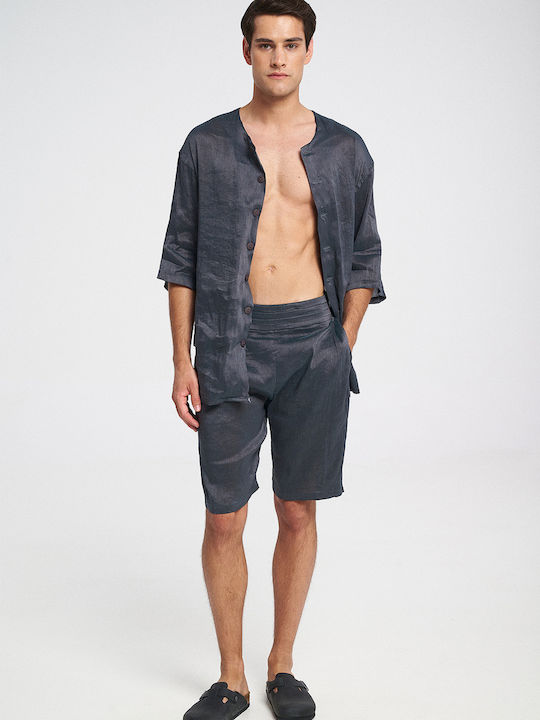 Ae Er Men's Shorts Grey Stone