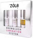 Zola Brow & Lash Lamination System Eyebrow Makeup Set 3 Pieces