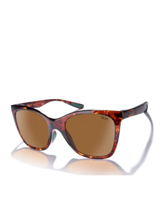 Zeal Willow Sonnenbrillen Braun mit Gestell