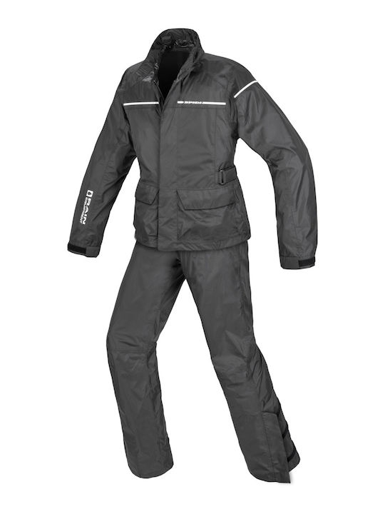 Costum de Ploaie pentru Motocicletă Spidi Urban Rain Kit Negru