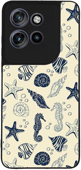 Handyhülle Sonique Ocean Series Motorola Edge 50 Neo 5G Umschlag Rückseite