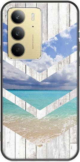 Wooden Beach Realme 14x 5g Black Tpu Μαύρη Σιλικόνη
