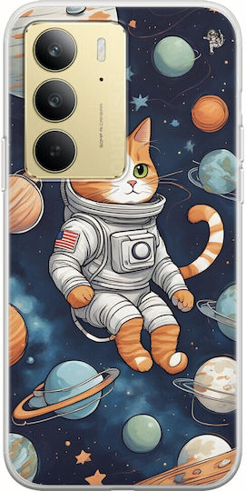 Lost In Space Cat Realme 14x 5g Flexible Tpu Διάφανη Σιλικόνη