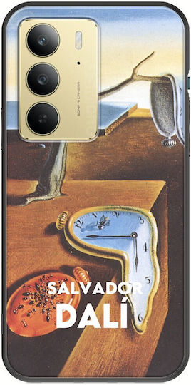 Salvador Dali Realme 14x 5g Black Tpu Μαύρη Σιλικόνη