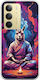 Meditation Animals Llama Realme 14x 5g Flexible TPU Transparent Silicone
