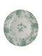 Laura Ashley Shallow Porcelain Green Plate with Diameter 23cm