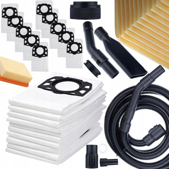 Rosfix Filters Electric Vacuum Compatible with Karcher / Stanley / Lavor