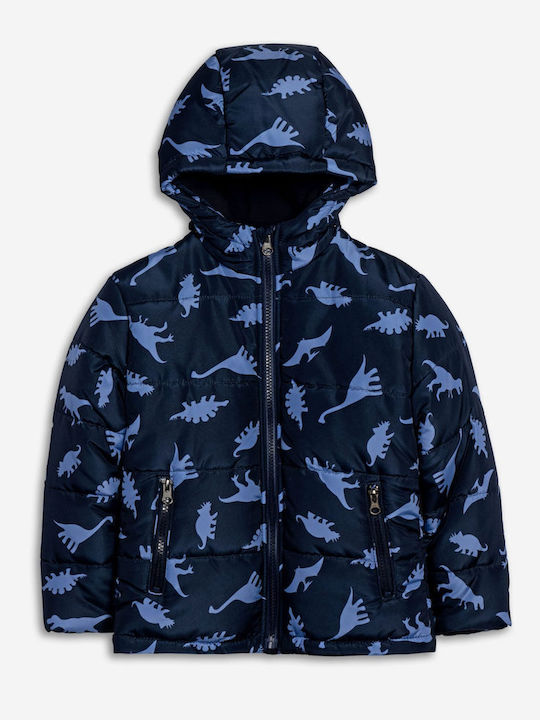 Funky Kids' Casual Jacket with Hood Blue