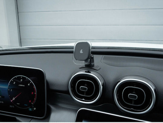Lampa Suport Auto pentru Telefon cu magnet Neagră
