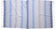 Viopros Sevina Cotton Pareo Blue 165x85cm