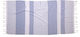 Viopros Gabriella Cotton Pareo Blue 165x85cm