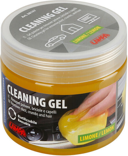 Gel De Curățare Pentru Suprafețe Reutilizabil Parfum Lămâie 160g Lampa 1 Buc Lampa L3815.7