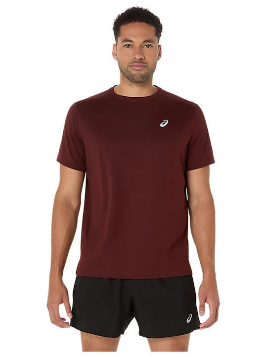 ASICS Core Αθλητικό T-shirt Καφέ