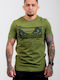 T-shirt Khaki, Black