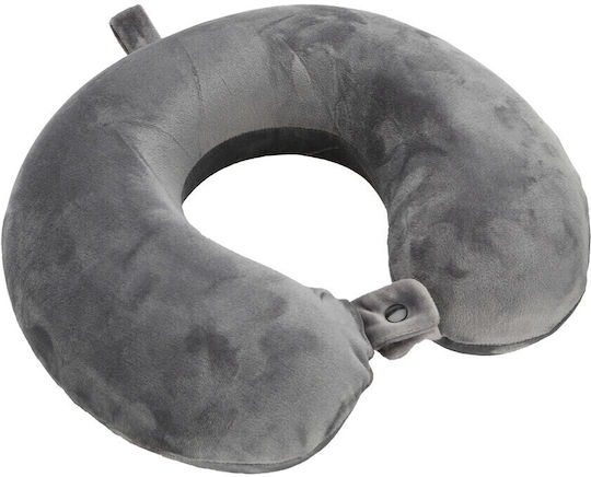 Lampa Μαξιλαράκι Ταξιδίου Μαξιλαράκι Memory Foam Γκρι