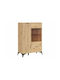 Bibliotheken Ludale 110 Artisan Eiche 2Stücke 90x41x133cm