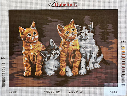 Gobelin L Printed Embroidery 60x45cm