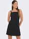 Fiona Summer Mini Dress Black