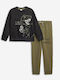Kinder Sweatpants Set - Jogginganzug Schwarz 2Stück