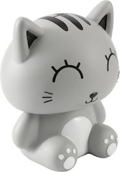 Total Gift Cutiuta de bani Plastic Gri