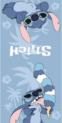 Детски кърпи за плаж Disney Lilo Stitch Ice Cream Плат 55x110 см Бързо съхнене Многоцветна