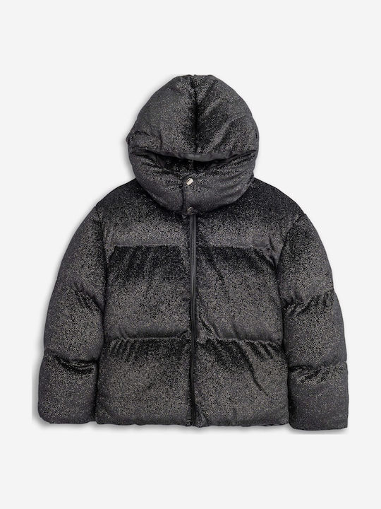 Kids' Casual Jacket with Hood Black