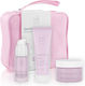 Lavish Care Skin Care Essentials Necessaire Triplet Σετ Περιποίησης για Ενυδάτωση & Λάμψη 4τμχ