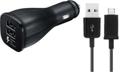 Samsung Φορτιστής Αυτοκινήτου με Θύρες: 2xUSB