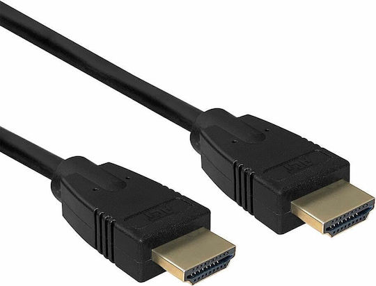 Кабел Act Ak3907 От Hdmi M Към Hdmi M 1m Черен 8k@60hz