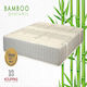 KS Kouppas Natural Bamboo Double Anatomic Saltea 140x190cm