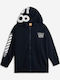 Παιδική Ζακέτα Φούτερ με Κουκούλα Μπλε