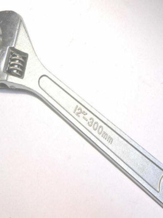 Adjustable French Wrench Length 300mm 12" Steel Large Spanner