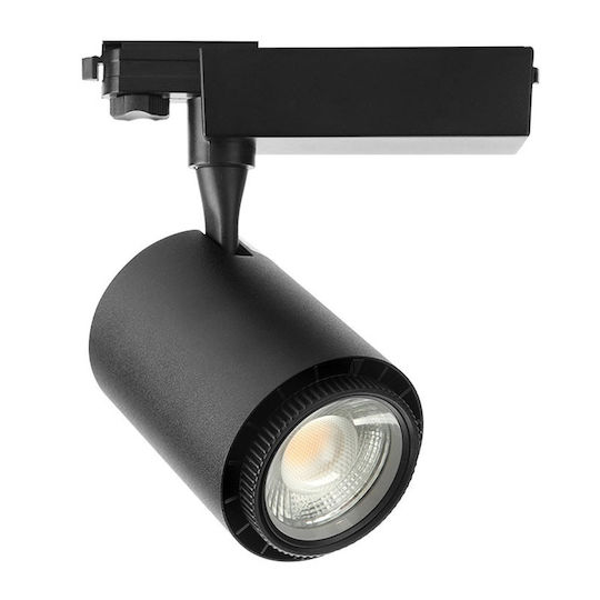 Iluminare Liniară Comercială V-tac Track Light 35w Led Corp Negru 5 Ani Garanție Posibilitate Schimbare Nuanță 3 1 1413